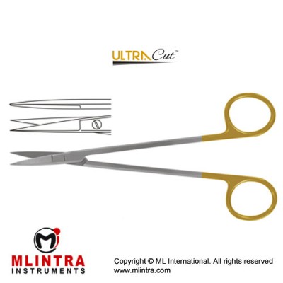 UltraCut™ TC Kelly Operating Scissor Straight Stainless Steel, 16 cm - 6 1/4"